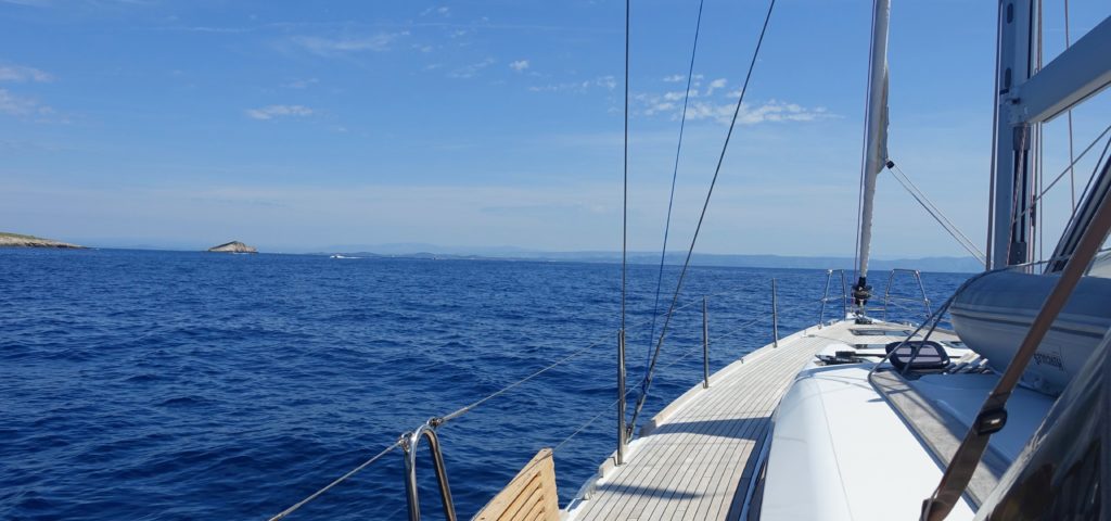 Segelschiff Meer endlose Weite